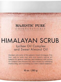 MAJESTIC PURE Himalayan Salt Body Scrub